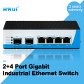 Unmanaged Gigabit 2 Sfp Port 4 Port Industrieschalter